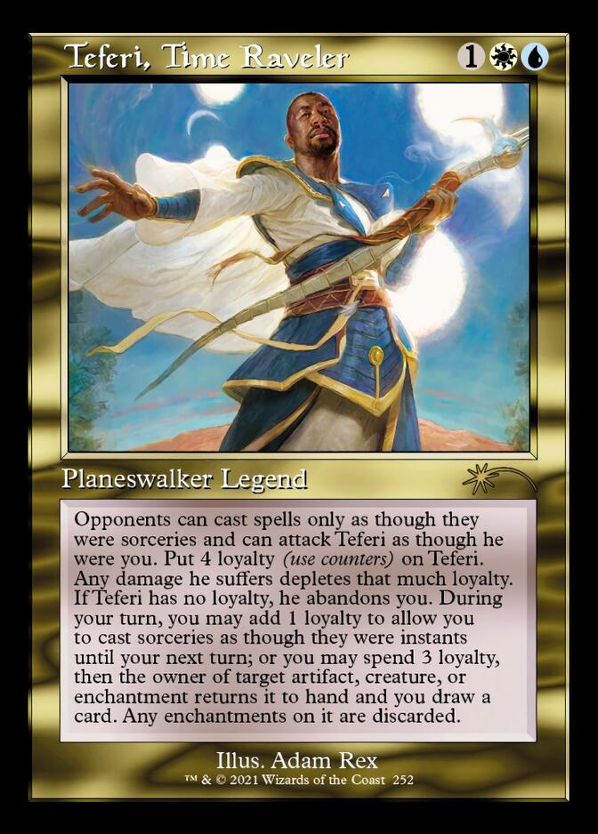 Teferi, Time Raveler (Retro) [Secret Lair Drop Series] | Yard's Games Ltd