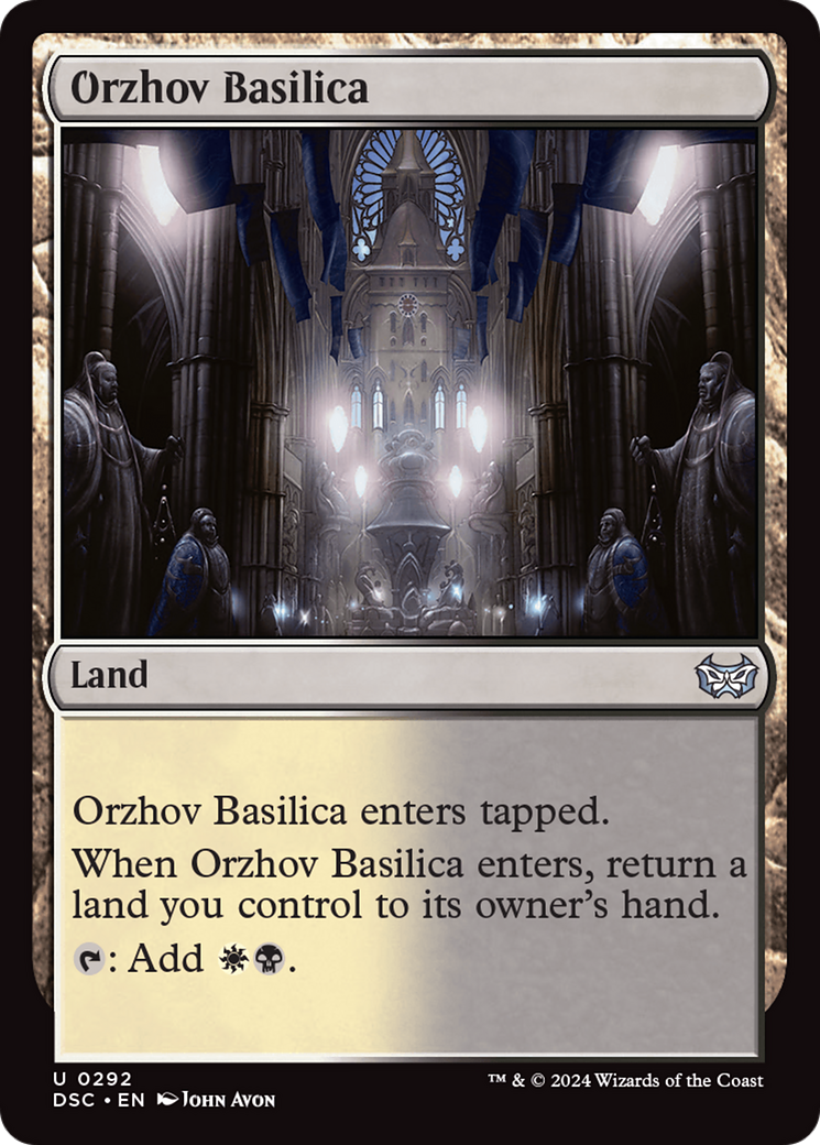 Orzhov Basilica [Duskmourn: House of Horror Commander] | Yard's Games Ltd