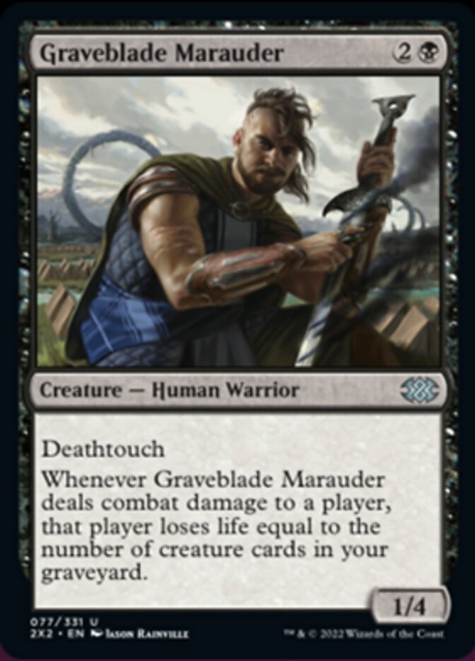 Graveblade Marauder [Double Masters 2022] | Yard's Games Ltd