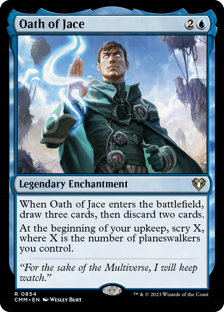 Oath of Jace [Commander Masters] | Yard's Games Ltd