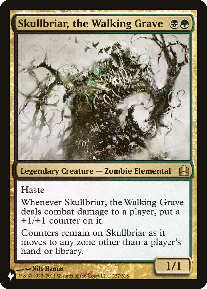 Skullbriar, the Walking Grave [The List] | Yard's Games Ltd