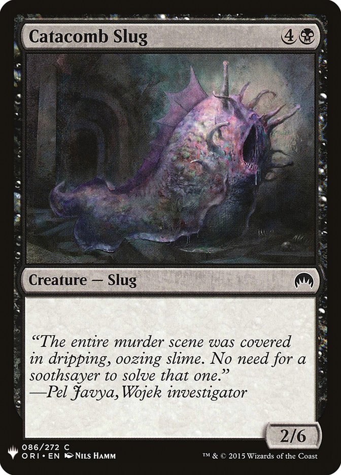 Catacomb Slug [Mystery Booster] | Yard's Games Ltd