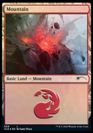 Mountain (Smashing) (569) [Secret Lair Drop Promos] | Yard's Games Ltd