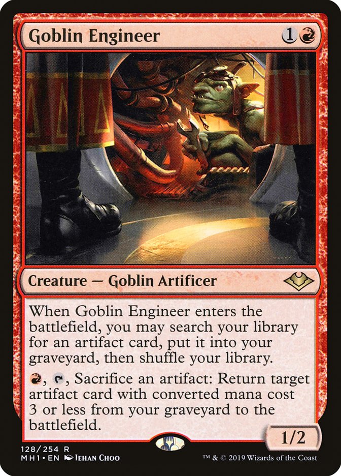 Goblin Engineer [Modern Horizons] | Yard's Games Ltd