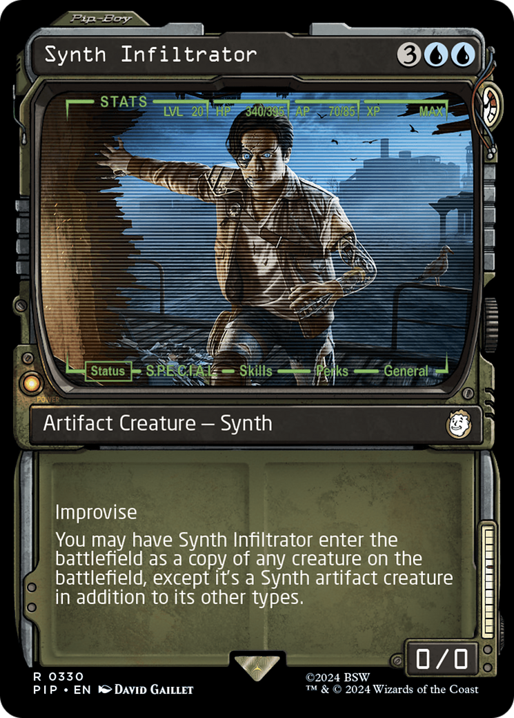 Synth Infiltrator (Showcase) [Fallout] | Yard's Games Ltd