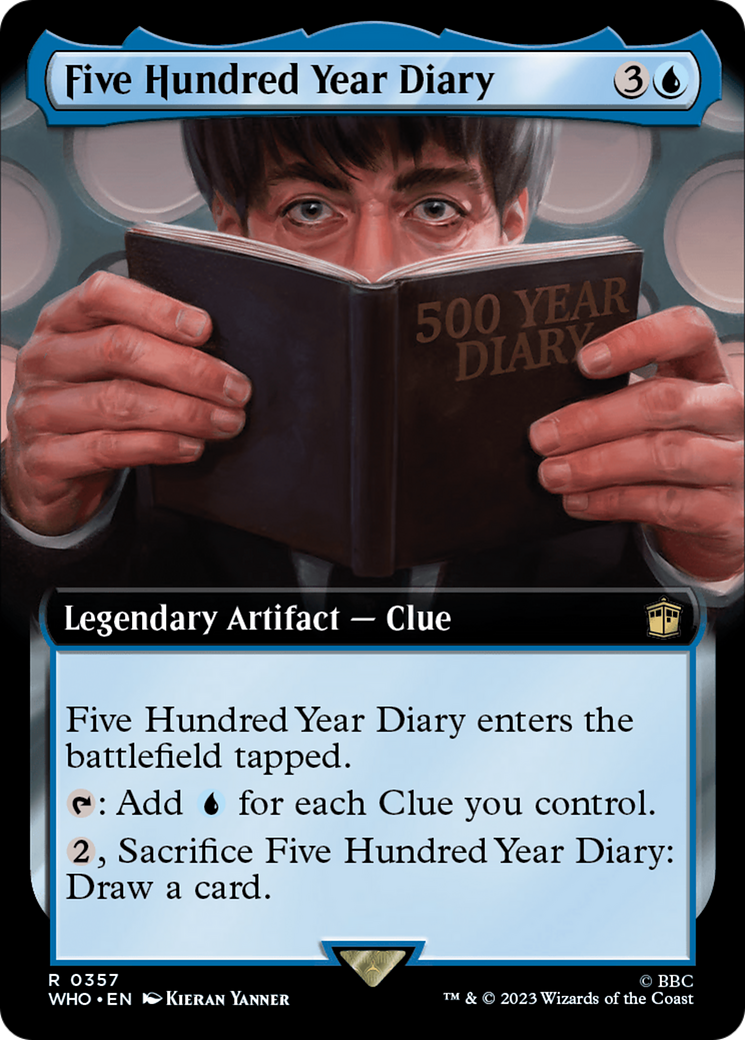 Five Hundred Year Diary (Extended Art) [Doctor Who] | Yard's Games Ltd