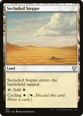 Secluded Steppe [Phyrexia: All Will Be One Commander] | Yard's Games Ltd