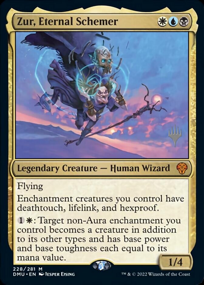 Zur, Eternal Schemer (Promo Pack) [Dominaria United Promos] | Yard's Games Ltd