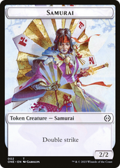 Samurai Token [Phyrexia: All Will Be One Tokens] | Yard's Games Ltd