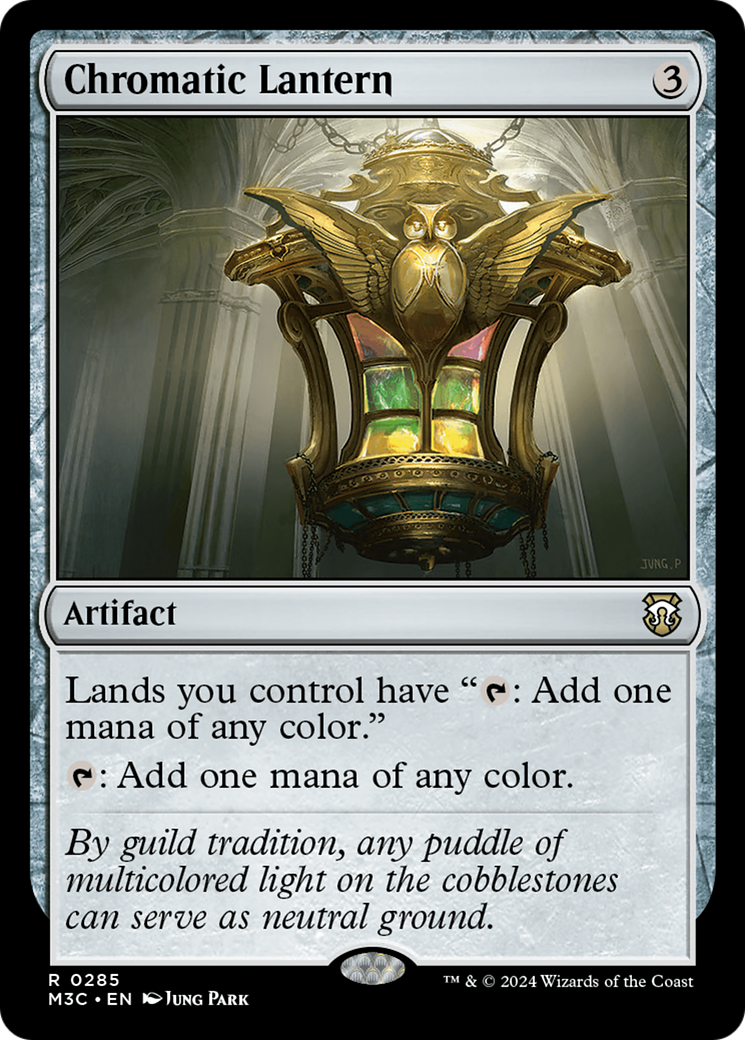 Chromatic Lantern (Ripple Foil) [Modern Horizons 3 Commander] | Yard's Games Ltd