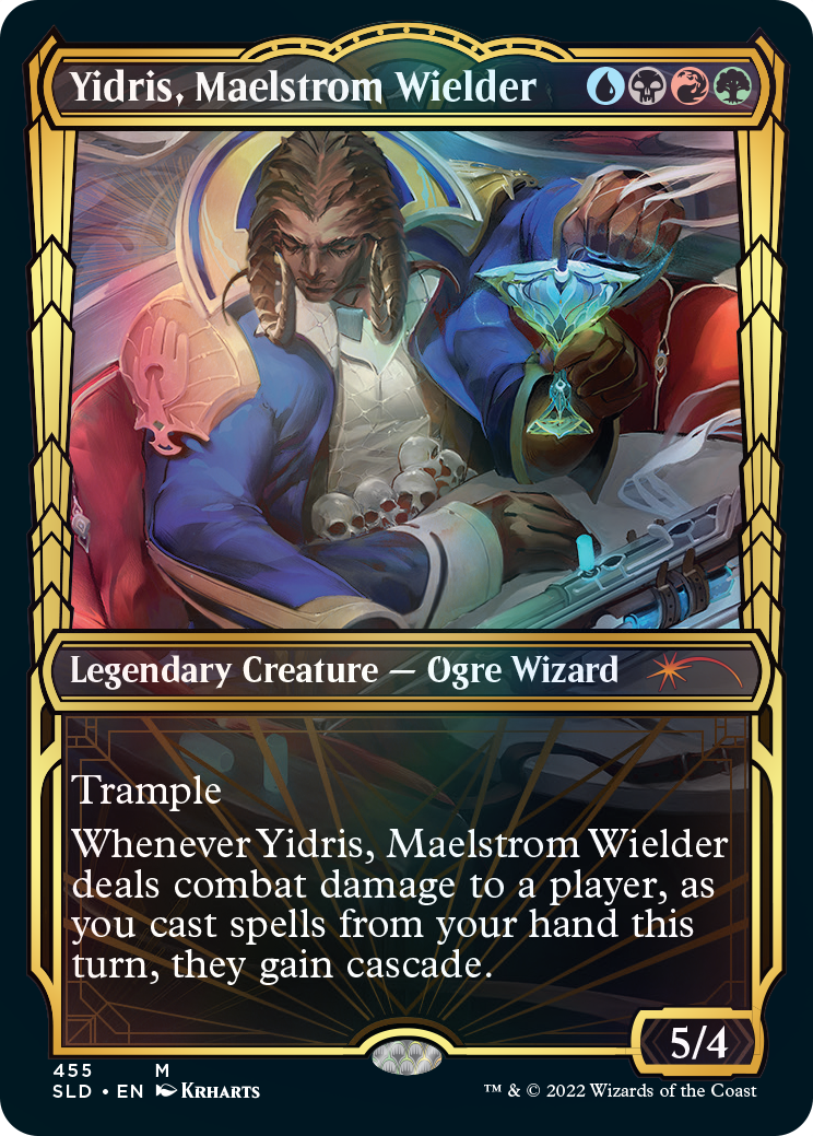 Yidris, Maelstrom Wielder (Showcase Gilded Foil) [Secret Lair Drop Series] | Yard's Games Ltd