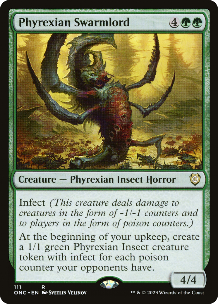 Phyrexian Swarmlord [Phyrexia: All Will Be One Commander] | Yard's Games Ltd