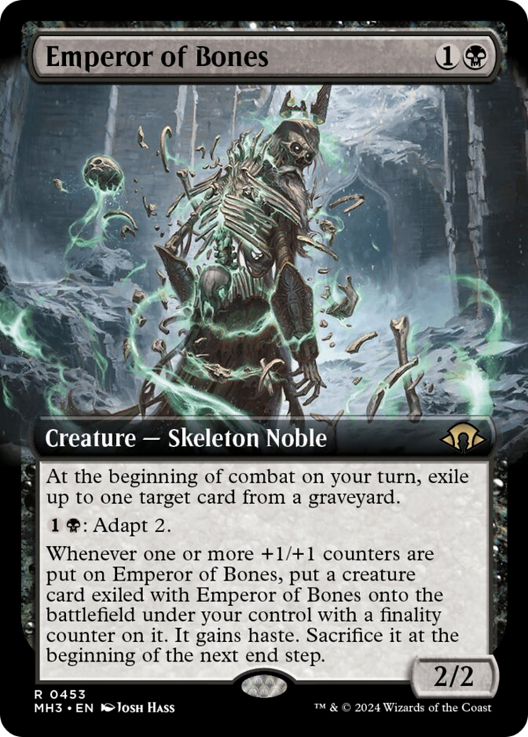 Emperor of Bones (Extended Art) [Modern Horizons 3] | Yard's Games Ltd