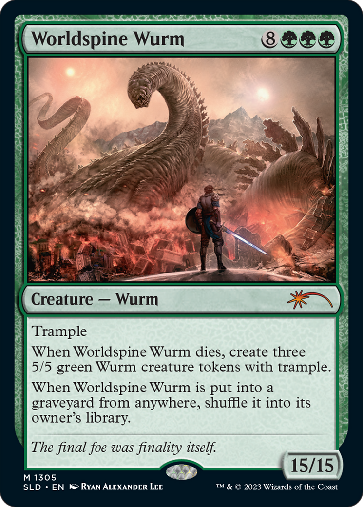 Worldspine Wurm [Secret Lair Drop Series] | Yard's Games Ltd