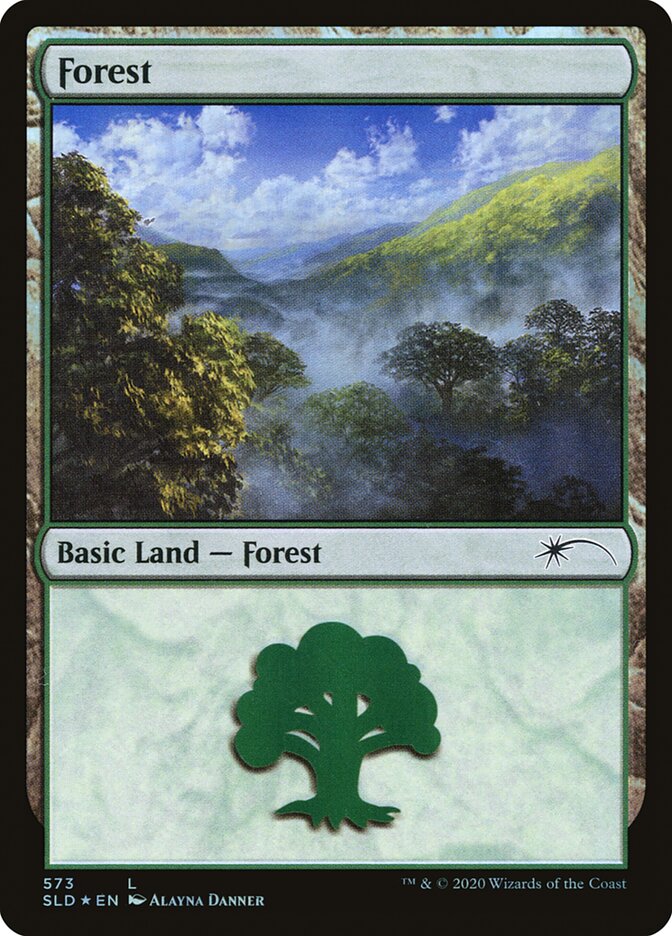 Forest (Lands) (573) [Secret Lair Drop Promos] | Yard's Games Ltd