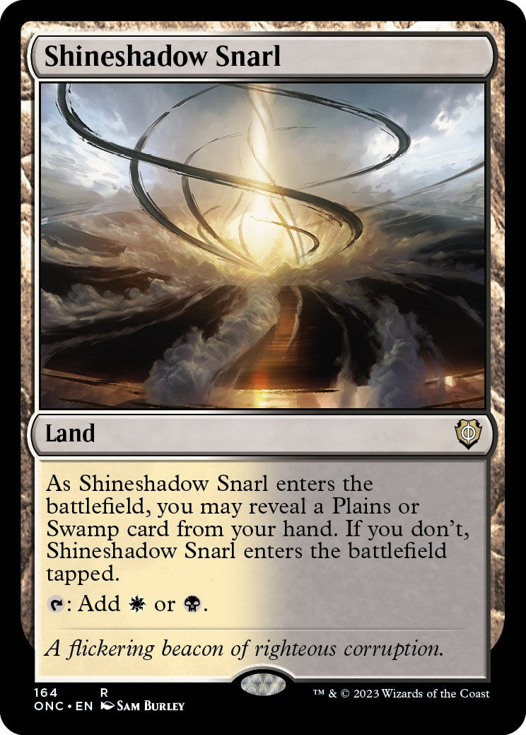 Shineshadow Snarl [Phyrexia: All Will Be One Commander] | Yard's Games Ltd