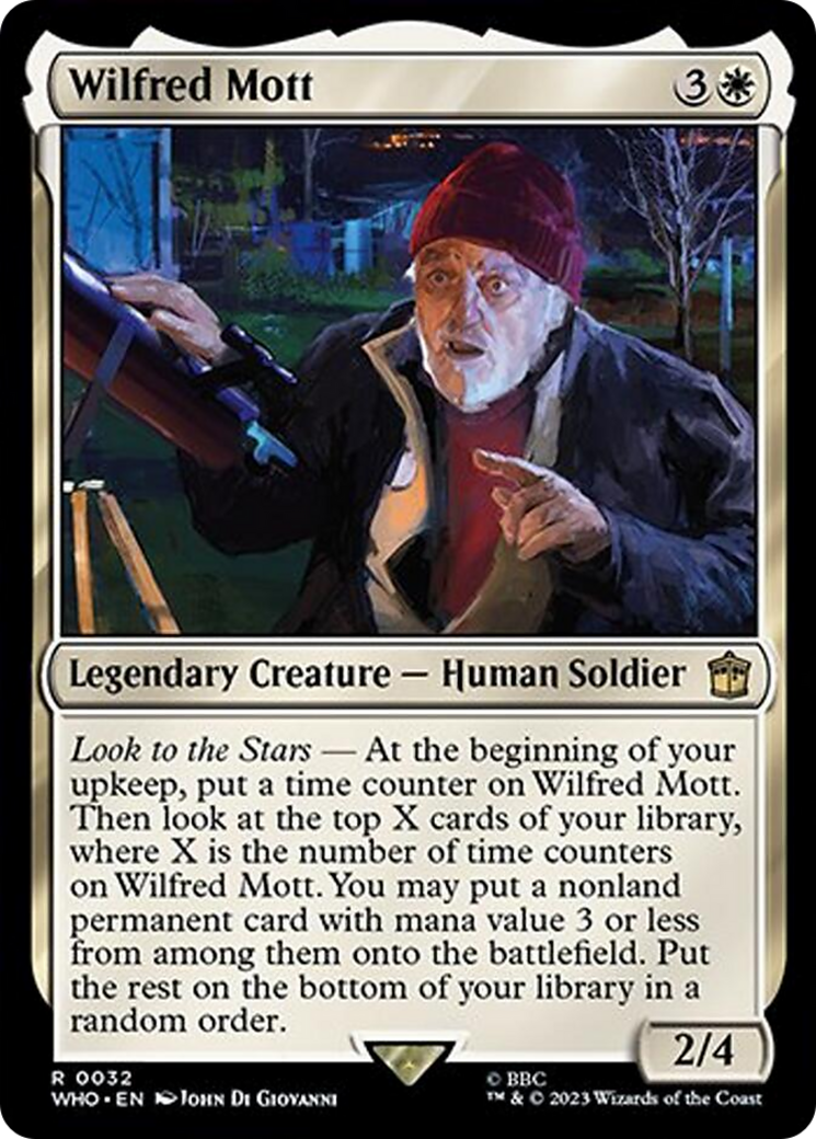 Wilfred Mott [Doctor Who] | Yard's Games Ltd