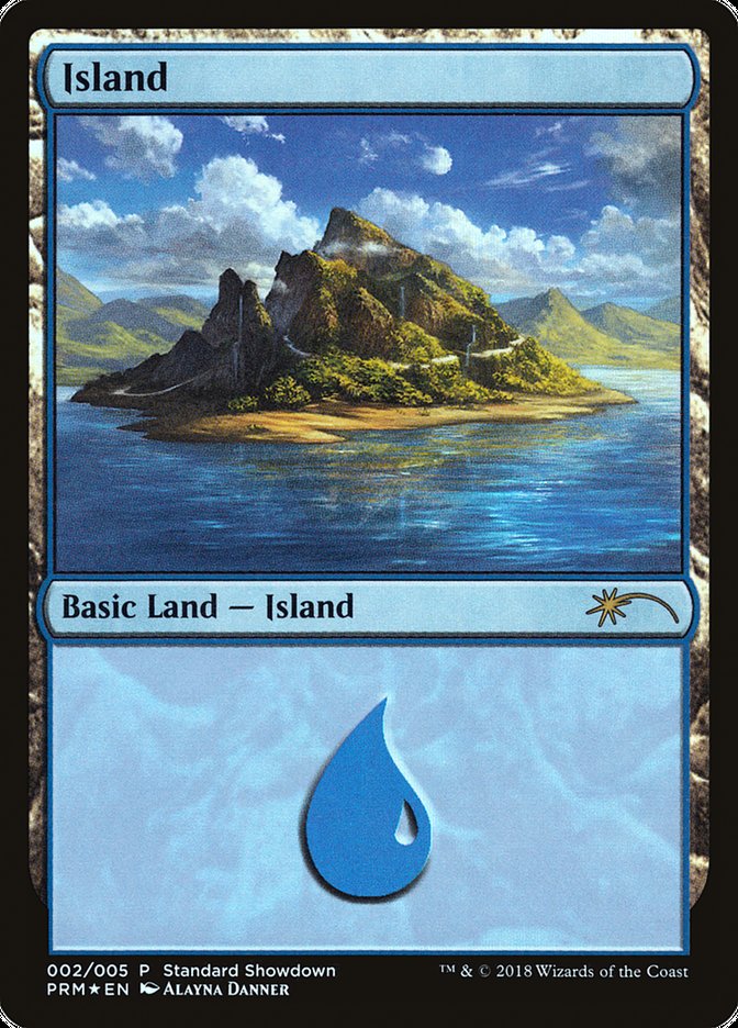 Island (Alayna Danner) [Standard Showdown Promos] | Yard's Games Ltd