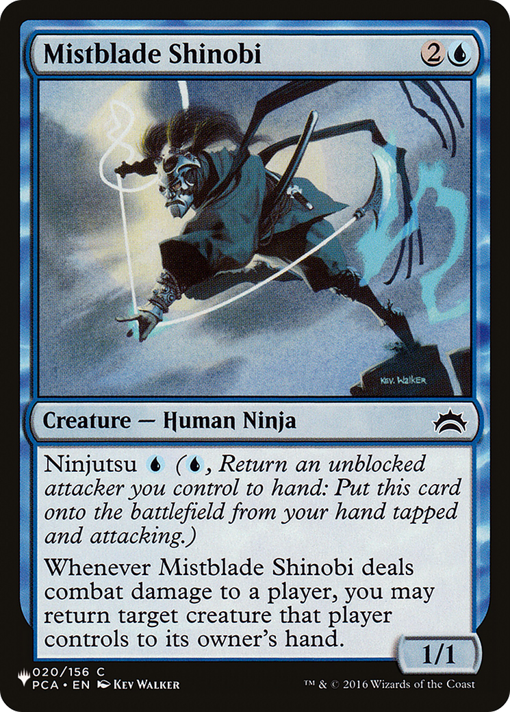 Mistblade Shinobi [The List Reprints] | Yard's Games Ltd