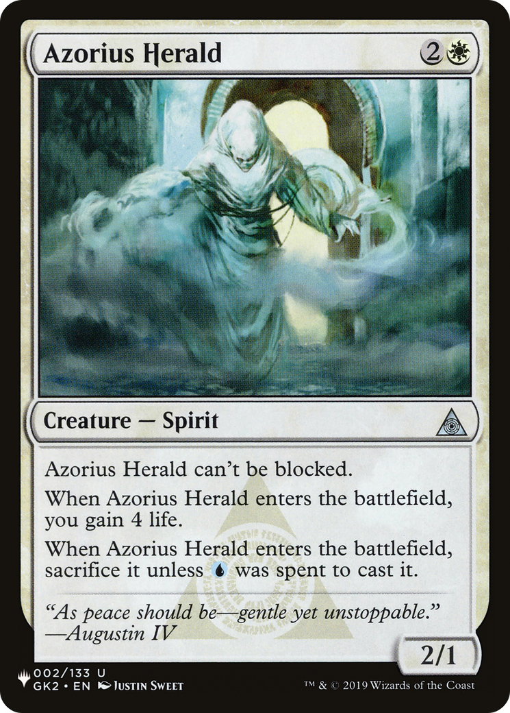 Azorius Herald [The List Reprints] | Yard's Games Ltd