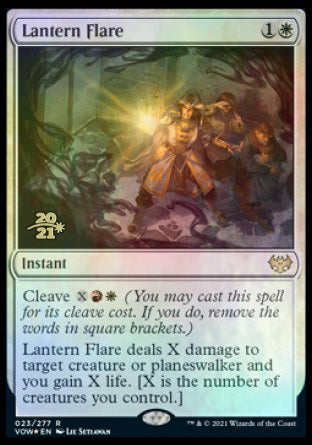 Lantern Flare [Innistrad: Crimson Vow Prerelease Promos] | Yard's Games Ltd