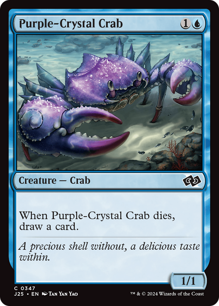 Purple-Crystal Crab [Foundations Jumpstart] | Yard's Games Ltd