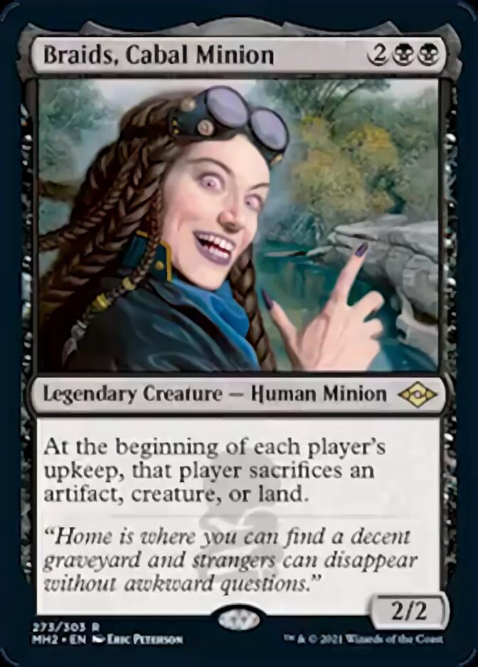 Braids, Cabal Minion (Foil Etched) [Modern Horizons 2] | Yard's Games Ltd