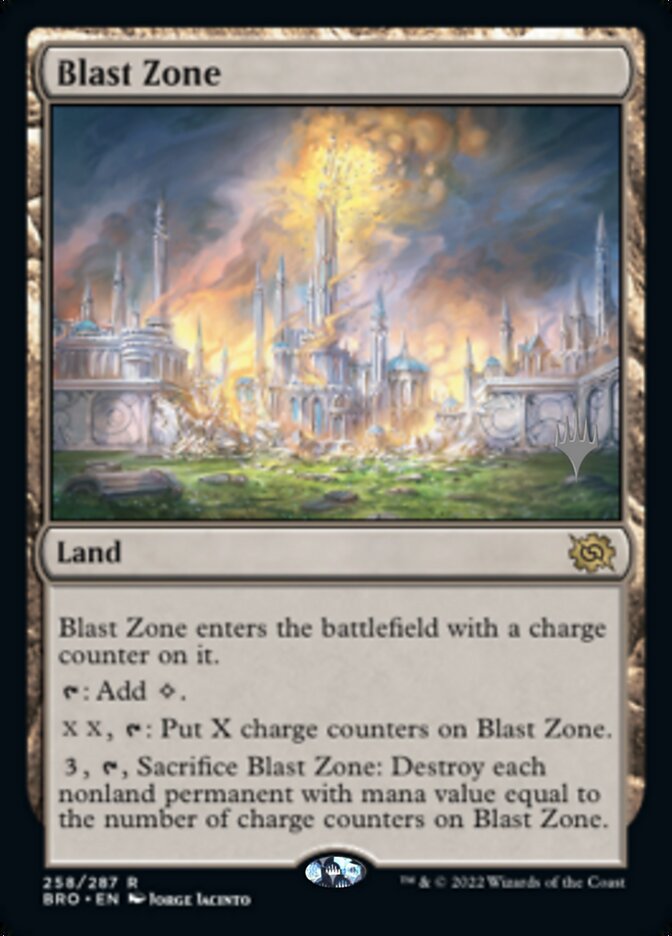 Blast Zone (Promo Pack) [The Brothers' War Promos] | Yard's Games Ltd