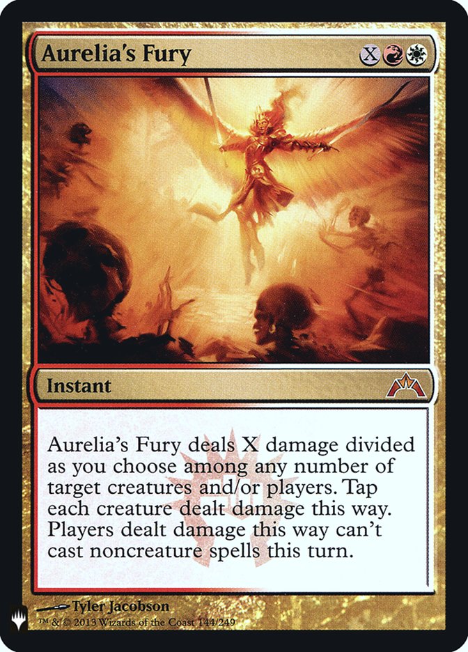 Aurelia's Fury [Mystery Booster] | Yard's Games Ltd