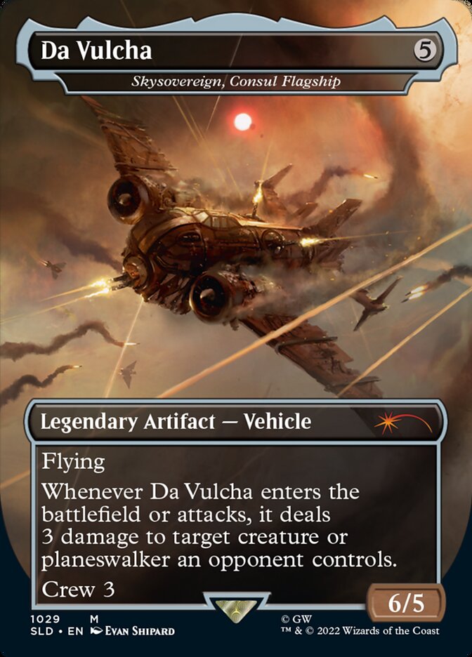 Da Vulcha - Skysovereign, Consul Flagship (Borderless) [Secret Lair Drop Series] | Yard's Games Ltd