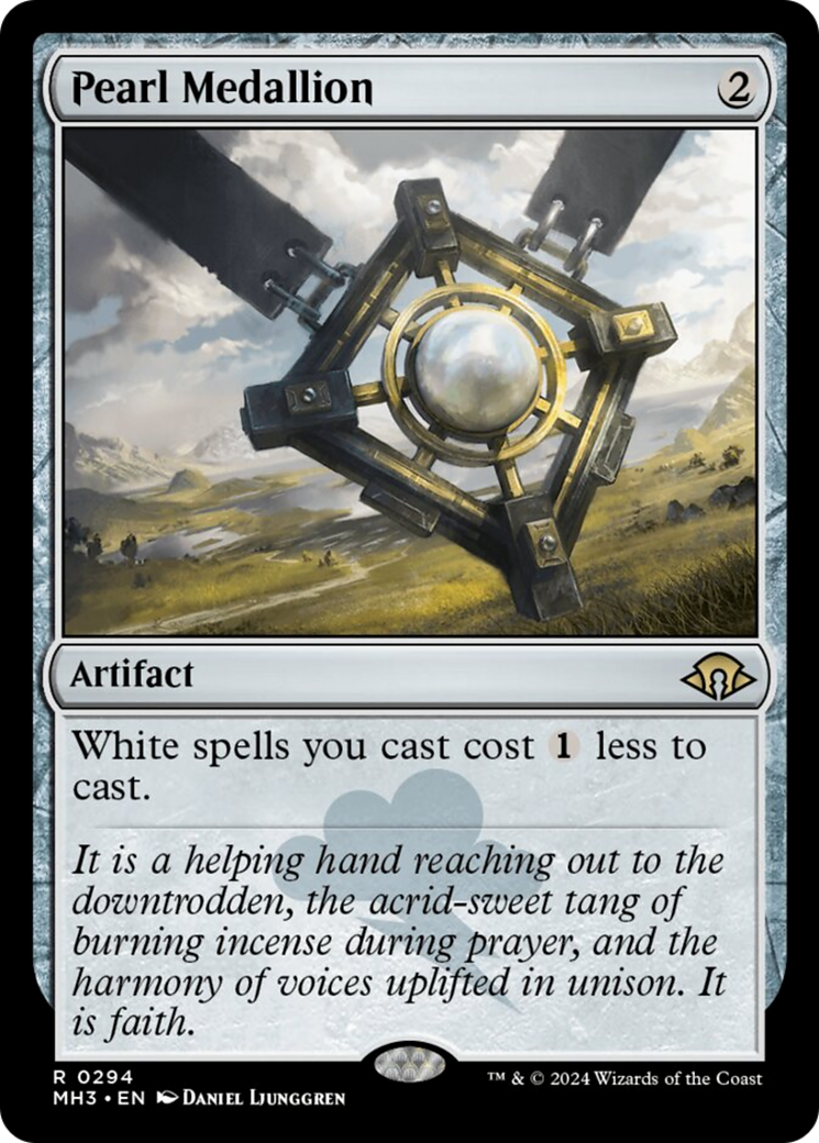 Pearl Medallion [Modern Horizons 3] | Yard's Games Ltd