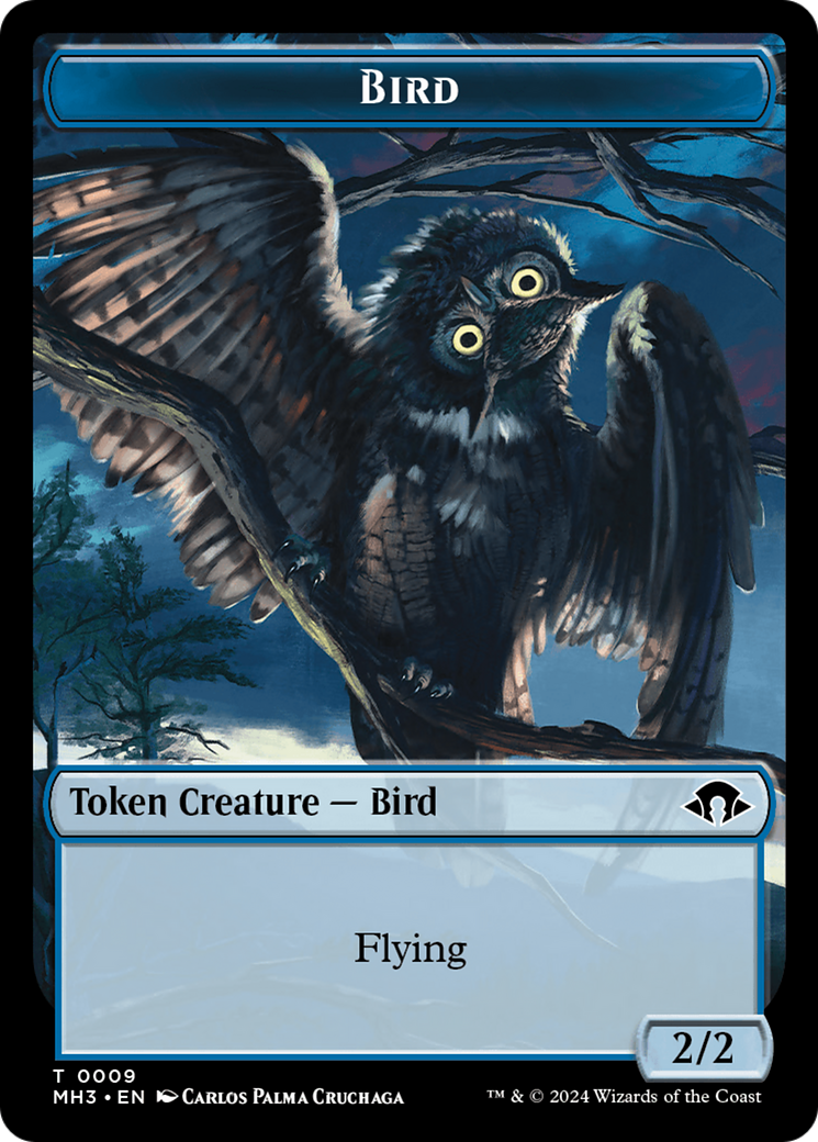 Servo // Bird Double-Sided Token [Modern Horizons 3 Tokens] | Yard's Games Ltd