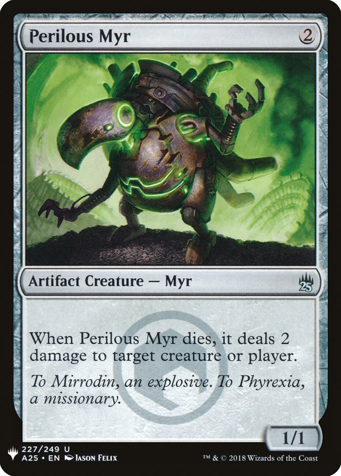 Perilous Myr [Mystery Booster] | Yard's Games Ltd