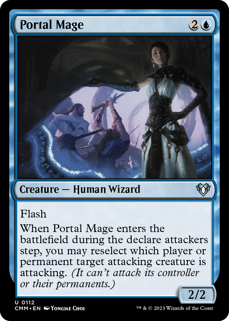 Portal Mage [Commander Masters] | Yard's Games Ltd