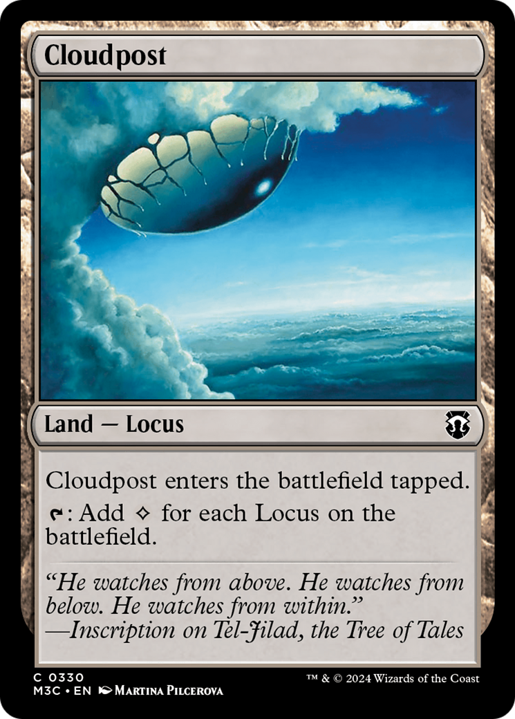 Cloudpost (Ripple Foil) [Modern Horizons 3 Commander] | Yard's Games Ltd