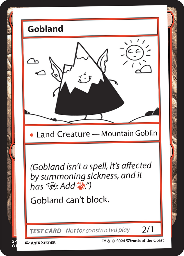 Gobland [Mystery Booster 2 Playtest Cards] | Yard's Games Ltd