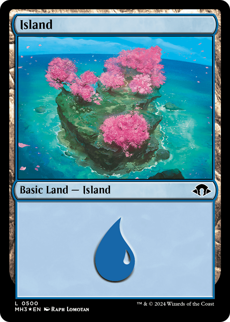 Island (0500) (Ripple Foil) [Modern Horizons 3] | Yard's Games Ltd