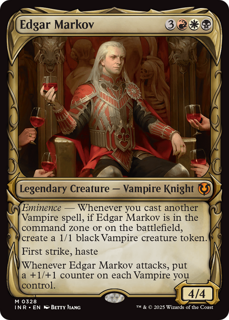 Edgar Markov (Showcase) [Innistrad Remastered] | Yard's Games Ltd