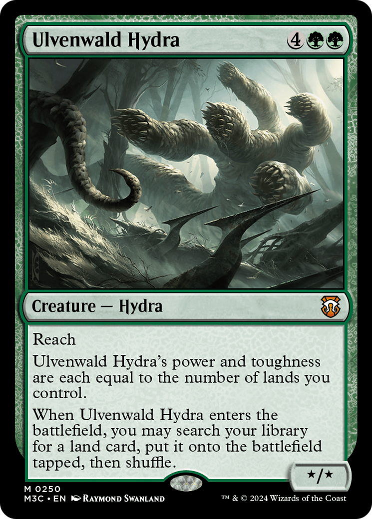 Ulvenwald Hydra (Ripple Foil) [Modern Horizons 3 Commander] | Yard's Games Ltd