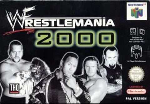 WWF Wrestlemania 2000 - N64 [Boxed] | Yard's Games Ltd