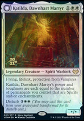 Katilda, Dawnhart Martyr // Katilda's Rising Dawn [Innistrad: Crimson Vow Prerelease Promos] | Yard's Games Ltd