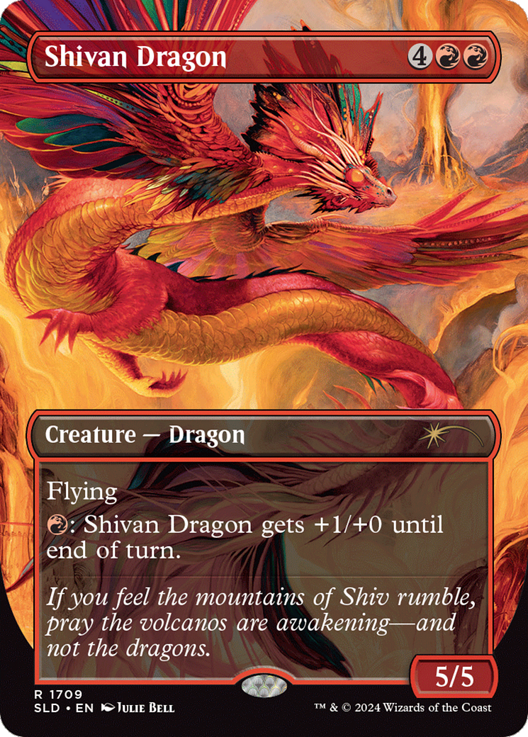 Shivan Dragon [Secret Lair Drop Series] | Yard's Games Ltd