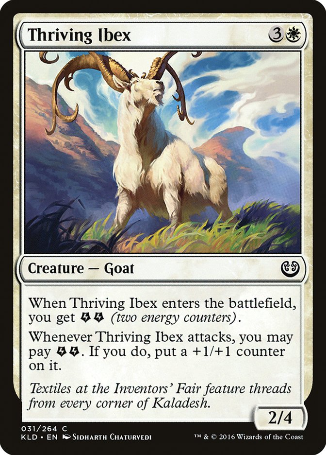 Thriving Ibex [Kaladesh] | Yard's Games Ltd