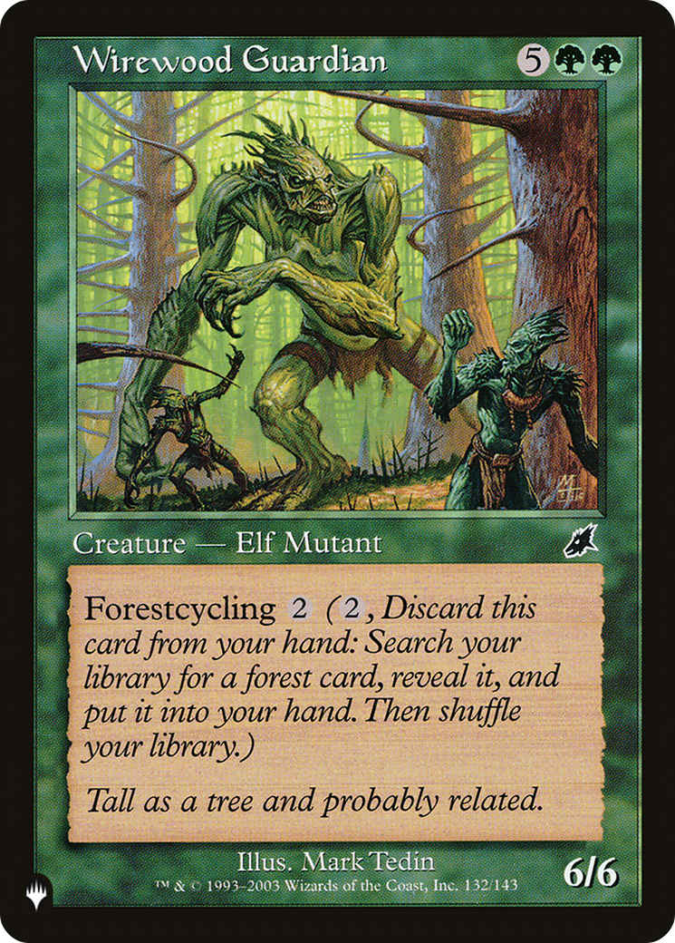 Wirewood Guardian [The List Reprints] | Yard's Games Ltd