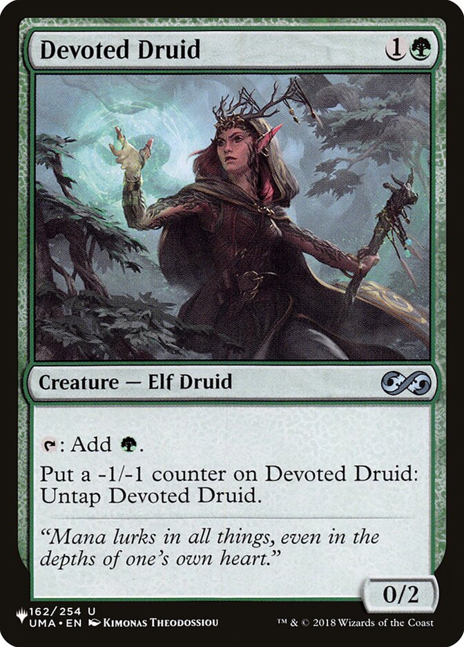 Devoted Druid [The List] | Yard's Games Ltd