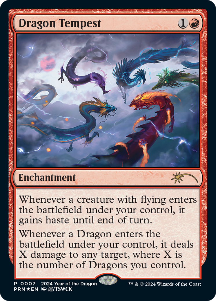 Dragon Tempest (Year of the Dragon 2024) [Standard Showdown Promos] | Yard's Games Ltd