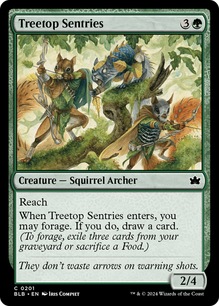 Treetop Sentries [Bloomburrow] | Yard's Games Ltd