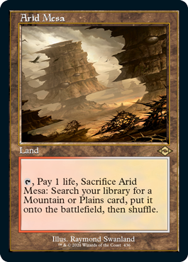 Arid Mesa (Retro Foil Etched) [Modern Horizons 2] | Yard's Games Ltd