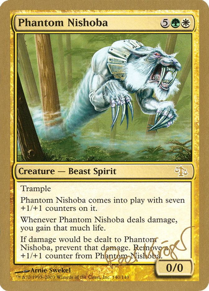 Phantom Nishoba (Peer Kroger) [World Championship Decks 2003] | Yard's Games Ltd