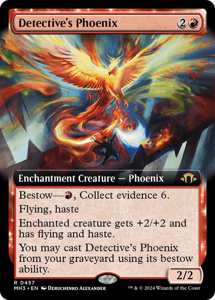 Detective's Phoenix (Extended Art) [Modern Horizons 3] | Yard's Games Ltd